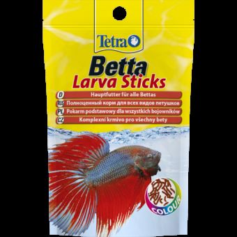 Корм Tetra Betta Larva Sticks для рыбок петушков, 5 г (палочки)