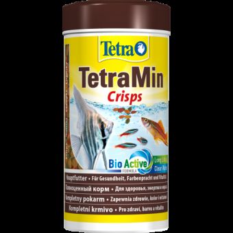 Корм Tetra Min Crisps для аквариумных рыбок, 55 г (чипсы)