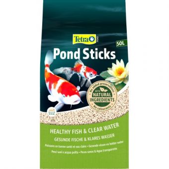 Корм Tetra Pond Sticks для прудовых рыб, 50 л (палочки)