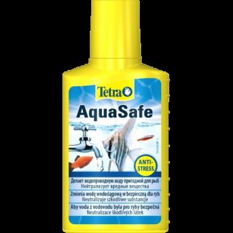 Средство Tetra Aqua Safe для подготовки воды в аквариуме, 100 мл на 200 л