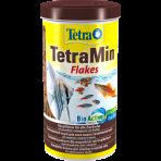 Корм Tetra Min Flakes для аквариумных рыбок, 200 г (хлопья)