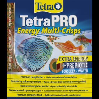 Корм Tetra PRO Energy Multi-Crisps для аквариумных рыб, 12 г (чипсы)