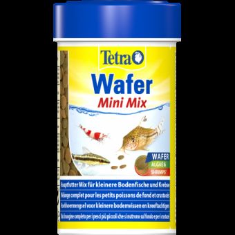Корм Tetra Wafer Mini Mix для аквариумных донных рыб, 100 мл (таблетки)