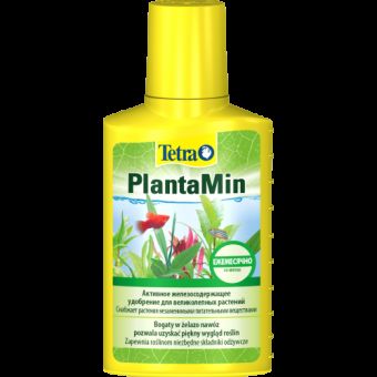 Tetra PlantaMin для зеленых аквариумных растений с железом, 100 мл на 400 л