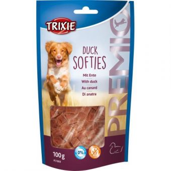 Лакомство Trixie Premio Duck Softies для собак, из мяса утки, 100 г