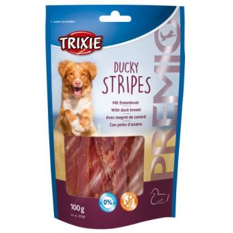 Лакомство Trixie Premio Ducky Stripes для собак, утка, 100 г