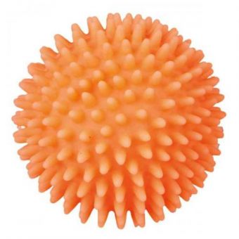 Игрушка Trixie Мяч игольчатый с пискавкой для собак, d-7 см
