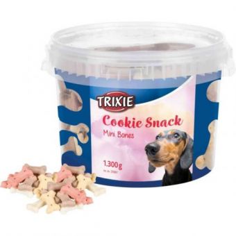 Лакомство Trixie Cookie Snack Mini Bones для собак, мини-косточки, 1,3 кг