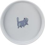 Миска Trixie для кошек, плоская и широкая, 600 мл, d:23 см (керамическая)