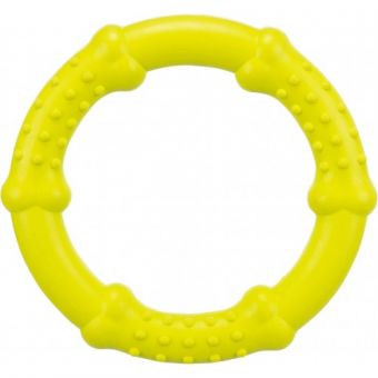 Игрушка Trixie Кольцо литое с выпуклостями для собак, d:16 см (резина)
