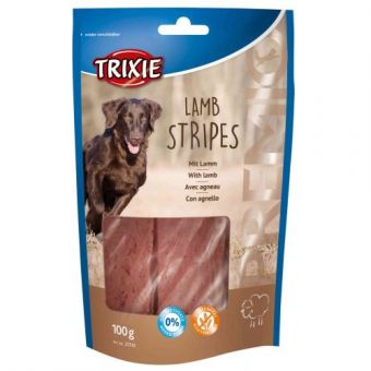 Лакомство Trixie Premio Lamb Stripes для собак, ягненок, 100 г
