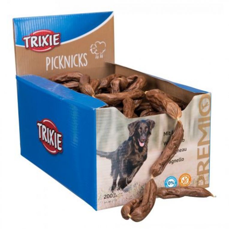 Ласощі Trixie Premio Picknicks для собак, сосиски з ягняти, 200 шт
