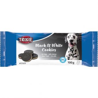 Печенье Trixie Black&White Cookies для собак, с курицей, 4 шт, 100 г