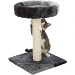 Царапка Trixie Junior Tarifa для кошек, из сизаля/плюша, 35х35х52 см (черная/серая)