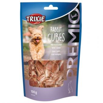 Лакомство Trixie Premio Rabbit Cubes для собак, кролик, 100 г