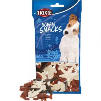 Лакомство Trixie Ocean Snack для собак, с тунцом и курицей, 100 г