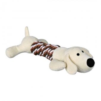 Игрушка Trixie Собака с пищалкой для собак, 32 см (плюш)