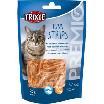 Лакомство Trixie Premio Tuna Strips для кошек, полоски тунца, 20 г