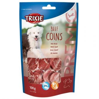 Лакомство Trixie Premio Beef Coins для собак, говядина, 100 г