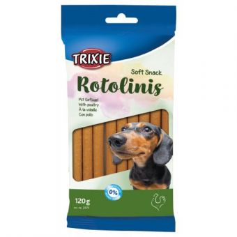 Лакомство Trixie Soft Snack Rotolinis для собак, домашняя птица, 120 г