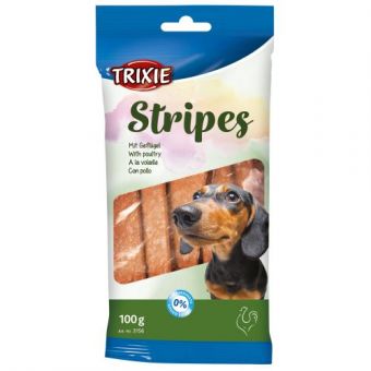 Лакомство Trixie Stripes Light для собак, курица, 100 г