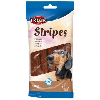 Лакомство Trixie Stripes Light для собак, ягненок, 100 г