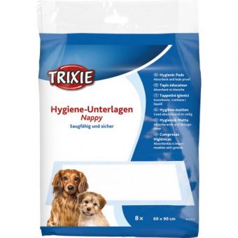 Пеленки Trixie для собак, 60 x 90 см, 8 шт. (целлюлоза)
