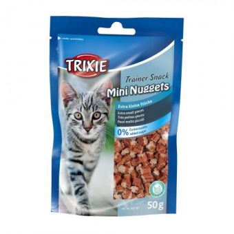 Лакомство Trixie Trainer Snack Mini Nuggets для кошек, курица и рыба, 50 г