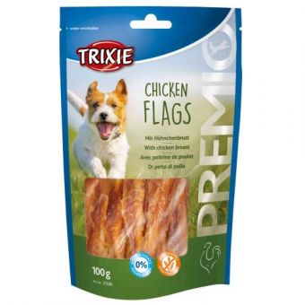 Лакомство Trixie Premio Chicken Flags для собак, курица, 100 г