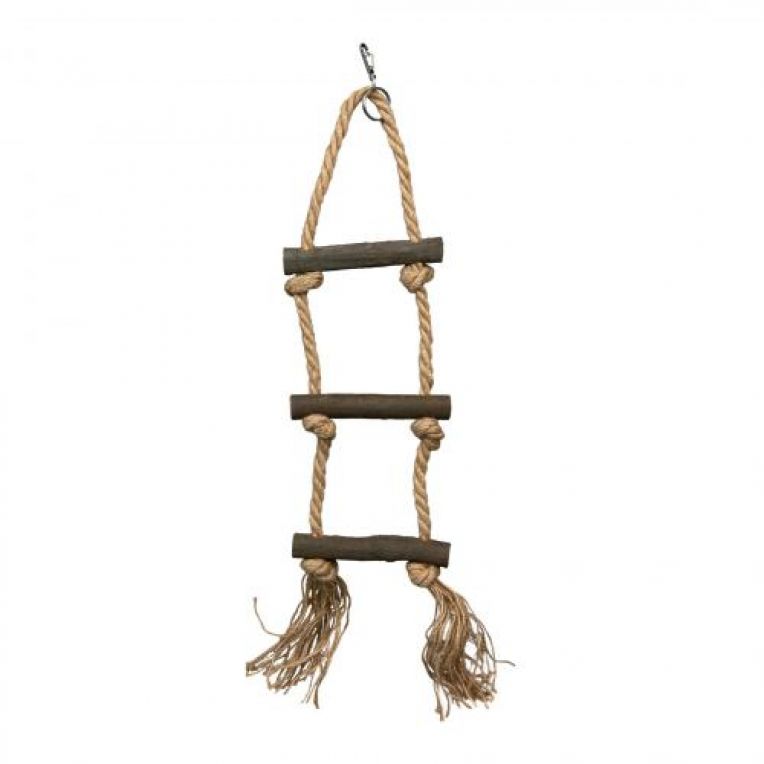 Игрушка Trixie Лестница веревочная для птиц, 40 см (натуральные материалы)