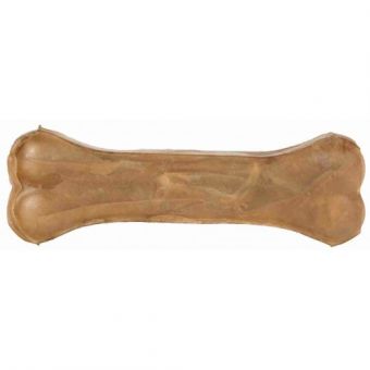 Косточка Trixie для собак прессованная жевательная в индивидуальной упаковке натуральная кожа 15 см 75 гх2 шт