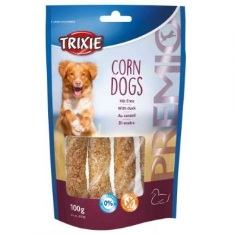 Лакомство Trixie Premio Corn Dogs для собак, утка, 100 г