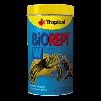 Сухой корм Tropical Biorept W для водоплавающих черепах, 75 г (гранулы)