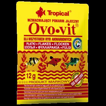 Сухой корм Tropical Ovo-Vit для всех аквариумных рыб, 12 г (хлопья)