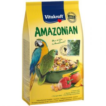 Корм Vitakraft Amazonian для крупных амазонских попугаев, 750 г