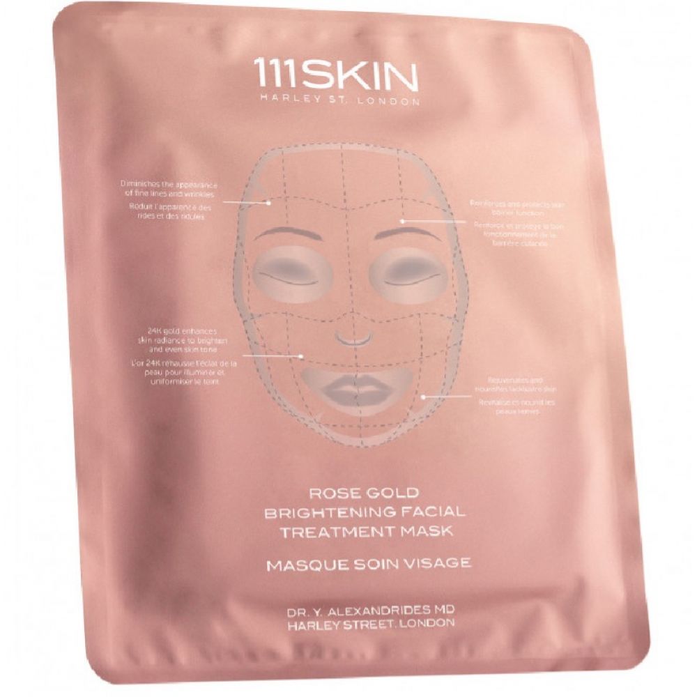 Rose Gold Brigtening Facial Treatment Mask Single FF 