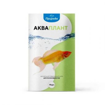 Корм Природа "Акваплант" для растительноядных рыб, 10 г