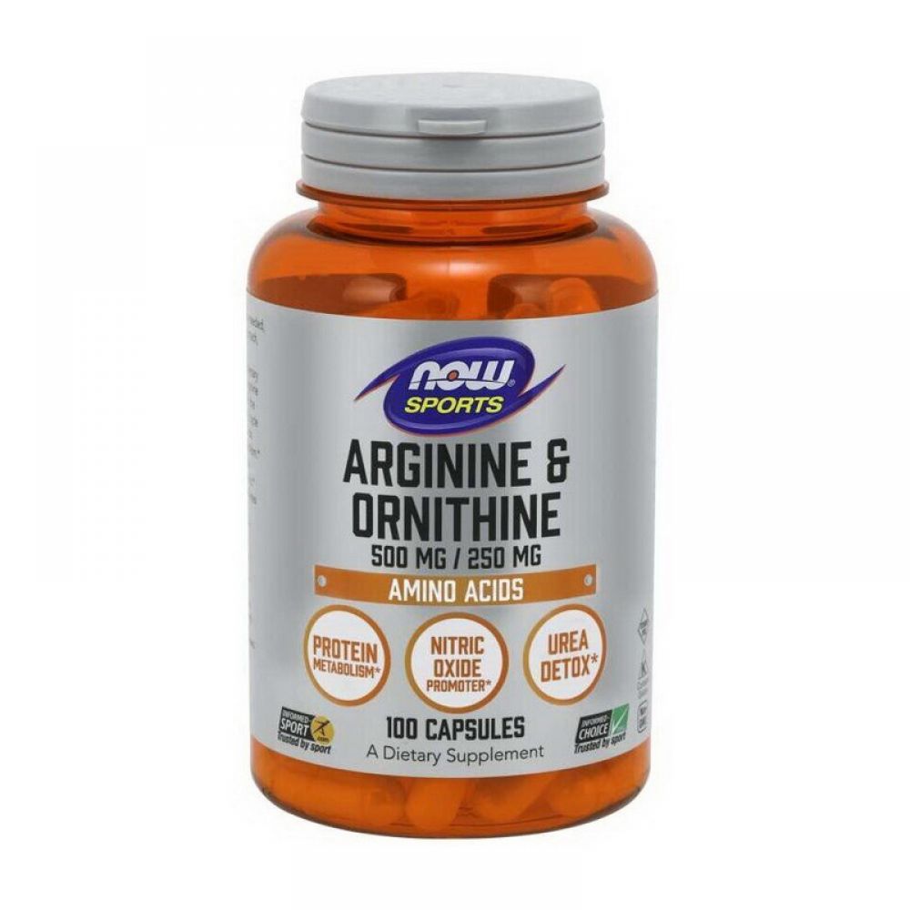 Arginine & Ornithine (100 caps)