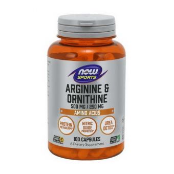 Arginine & Ornithine (100 caps)