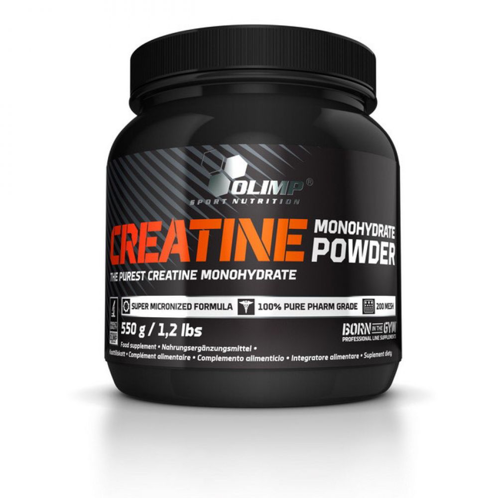 Creatine Monohydrate Powder (550 g, unflavored)