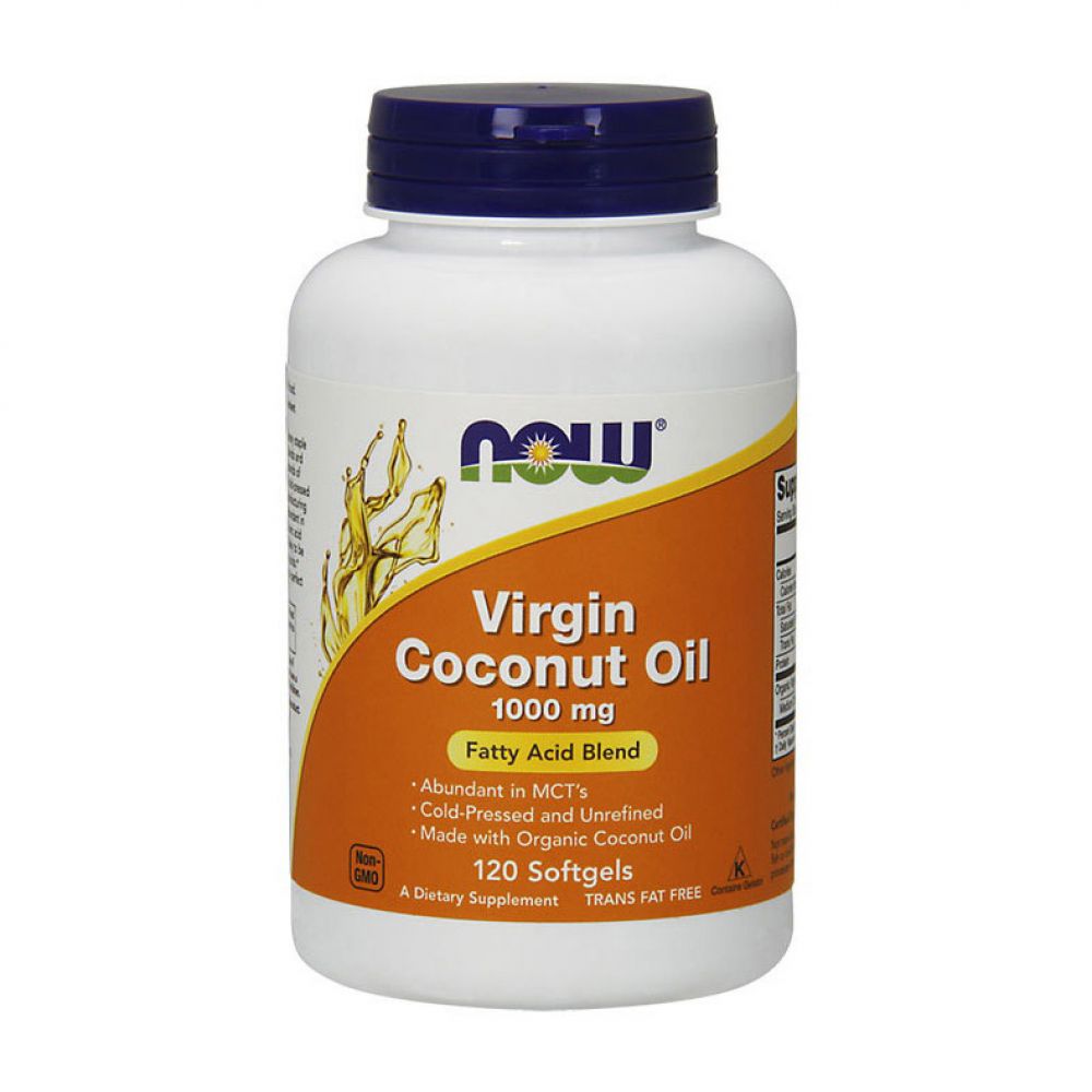 Virgin Coconut Oil 1000 mg (120 softgels)