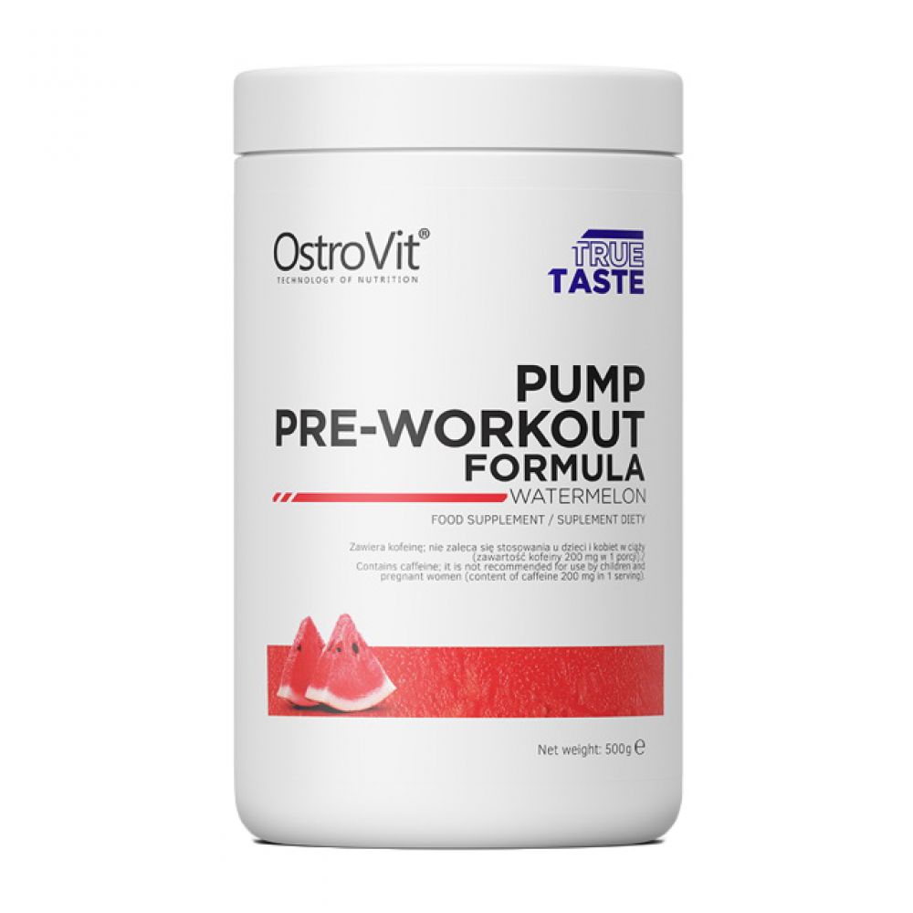 PUMP Pre-Workout Formula (500 g, watermelon)