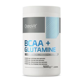 BCAA+Glutamine (500 g, lemon)