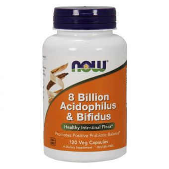 8 Billion Acidophilus & Bifidus (120 veg caps)