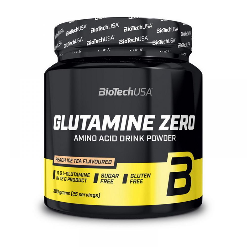 Glutamine Zero (300 g, peach ice tea)