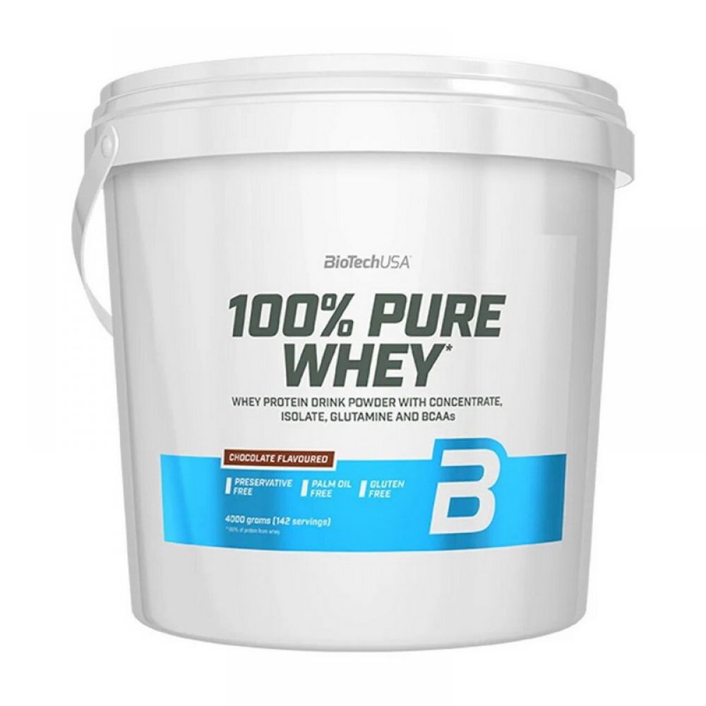 100% Pure Whey: Premium Quality in Bourbon Vanilla Flavor (4 kg)