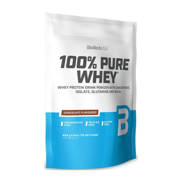 100% Pure Whey: Delicious Cookies & Cream Flavor in a Convenient 454g Size!