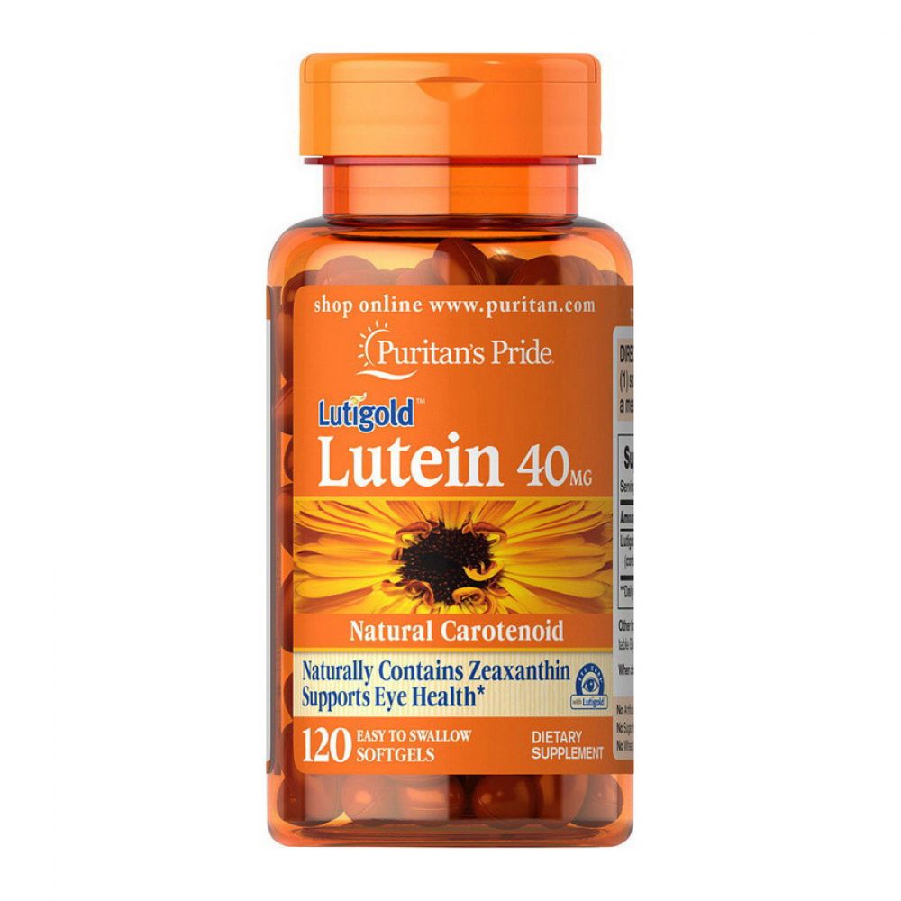 Lutein 40 mg contains Zeaxanthin (120 softgels)