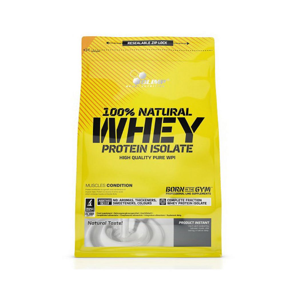 Premium Natural Whey Protein Isolate: 100% Pure and Clean (600g)