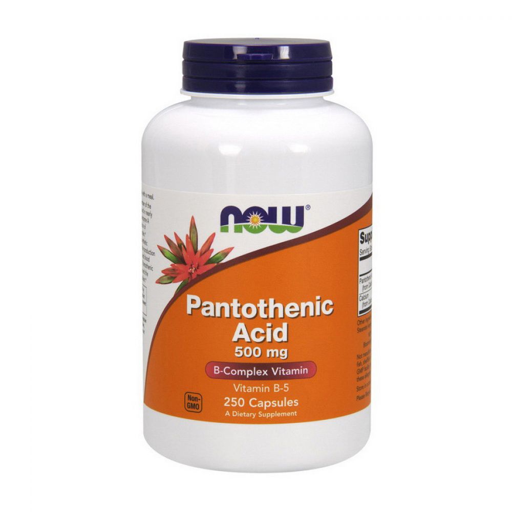 Pantothenic Acid 500 mg (250 caps)